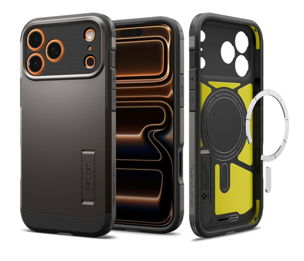 Spigen Tough Armor ”T” Mag Magsafe do Iphone 17 Pro Max Gunmetal - 1359889 - zdjęcie